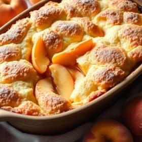 Easy Classic Peach Cobbler Recipe