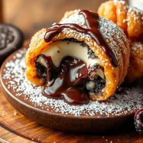 Cheesecake Fried Oreos