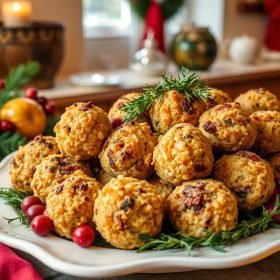Turkey Stuffing Balls