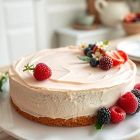 Heavenly Cream Cheese Cake