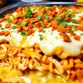 Easy Doritos Chicken Casserole Recipe For Dinner Tonight