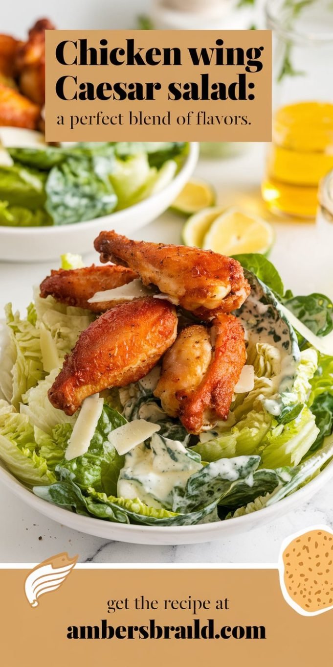 Winged Caesar Chicken Wing Caesar Salad: A Perfect Blend of Flavors