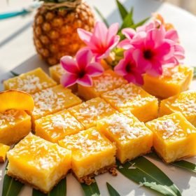 Pineapple Coconut Bars
