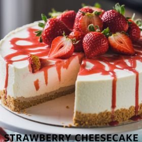 A Photo Of A Delectable Strawberry Cheesecake The Svgyvel Qyqoqfpsxkkhag V Hupo41rkqv6z7ckvu9pq