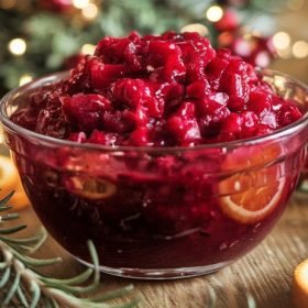 Homemade Cranberry Sauce recipe: A Festive Delight