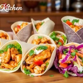 15-Minute Chicken Ranch Wraps: Quick, Easy, and Delicious