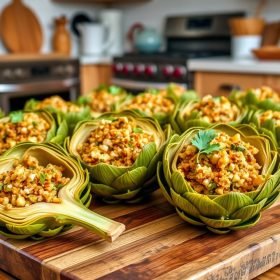 Old-Fashioned Italian Stuffed Artichokes: A Classic Italian Recipe