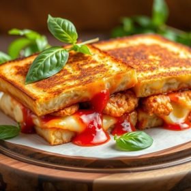 Lazy Chicken Parmesan Grilled Cheese: The Ultimate Comfort Food
