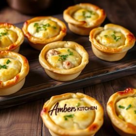 Chicken Pot Pie Muffins for Snacking