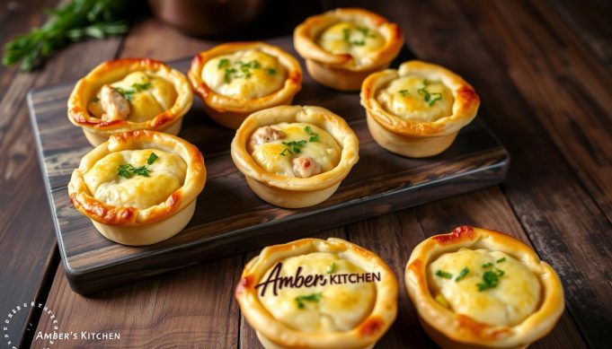 Chicken Pot Pie Muffins for Snacking