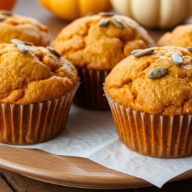 2 Ingredient Pumpkin Muffins: Effortless & Tasty