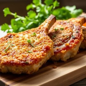 Parmesan Baked Pork Chops: Tender and Crispy