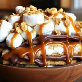 Homemade S'mores Crack