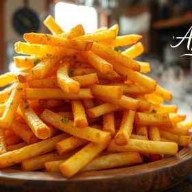 Crispy Seasoned French Fries: A Delicious Treat