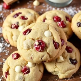 White Chocolate Cranberry Cookies
