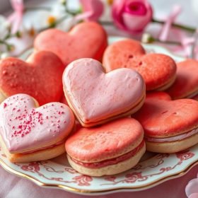 Valentine Sandwich Cookies