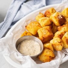 The Best Keto Pretzel Bites (Air Fryer Recipe)
